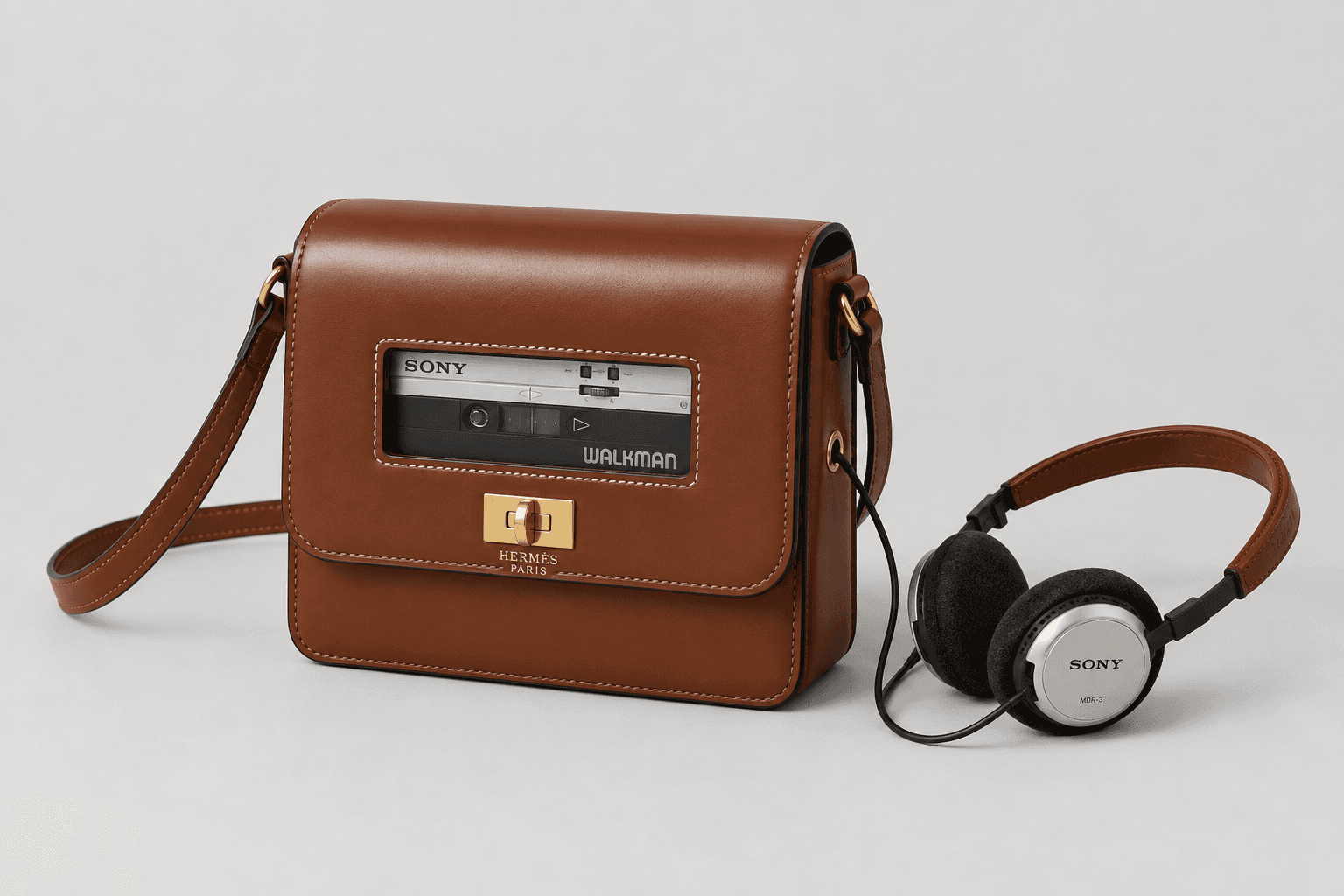 Hermès × Sony Sac Promenade WM-2H