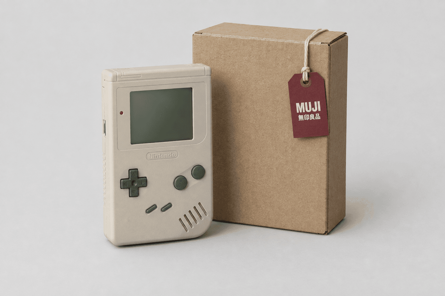 MUJI × Nintendo Game Boy Kinari
